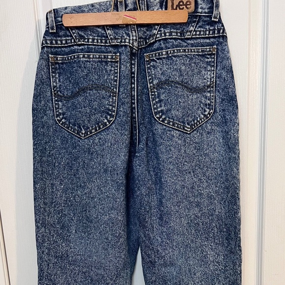 Vintage Acid Wash Lee Jeans - Picture 2 of 6